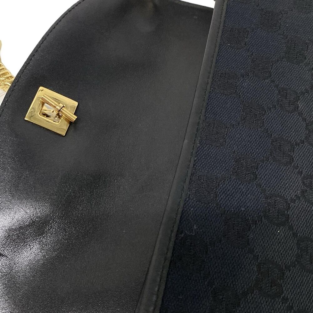 Gucci GG Shoulder Bag 14113 Jacquard Leather - Picture 12 of 15